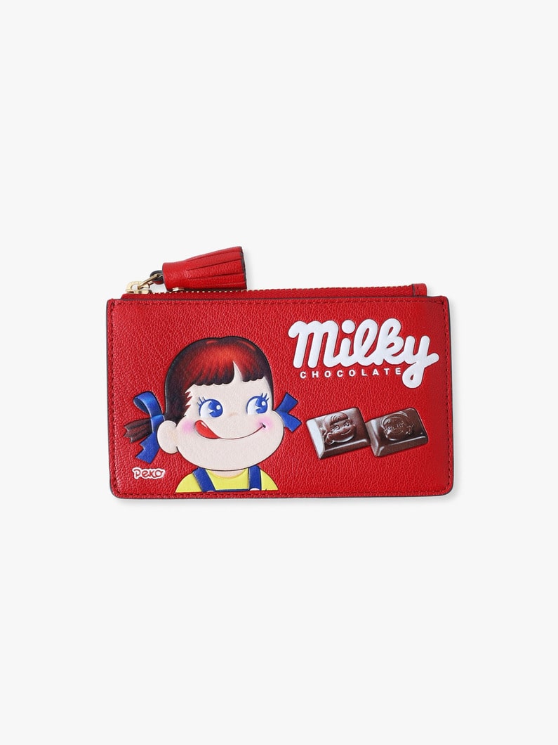 ミルキー ジップカードケース 詳細画像 red 1