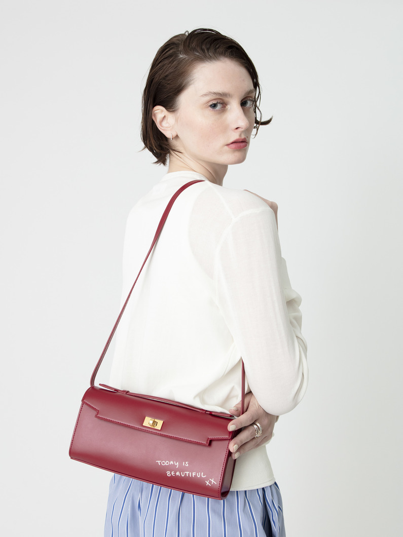 モティマー クラッチ バッグ（レッド） 詳細画像 red 2