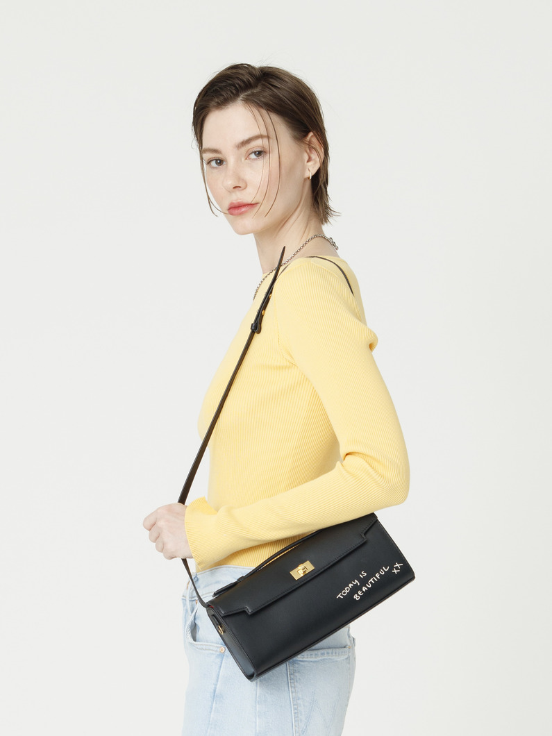 モティマー クラッチ バッグ（ブラック） 詳細画像 black 3