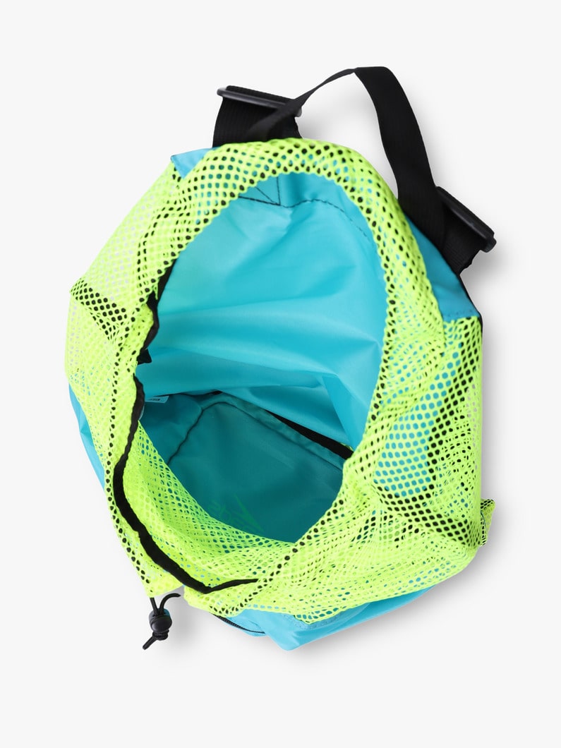 ポケッタブル メッシュ バックパック 詳細画像 light green 4