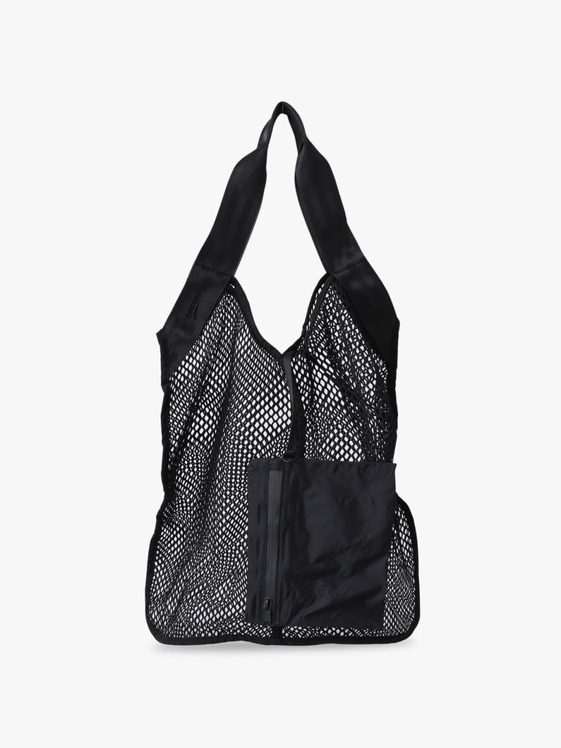 メッシュ トートバッグ 詳細画像 black 1