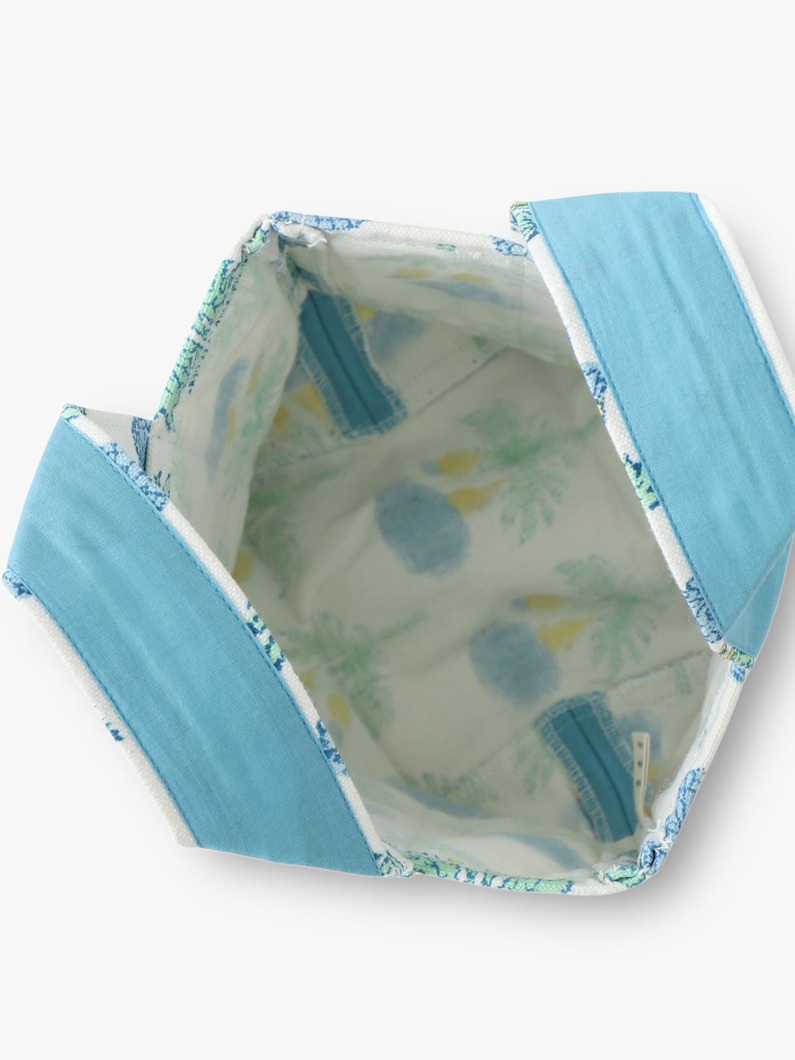 フルール ミニトート 詳細画像 blue 3