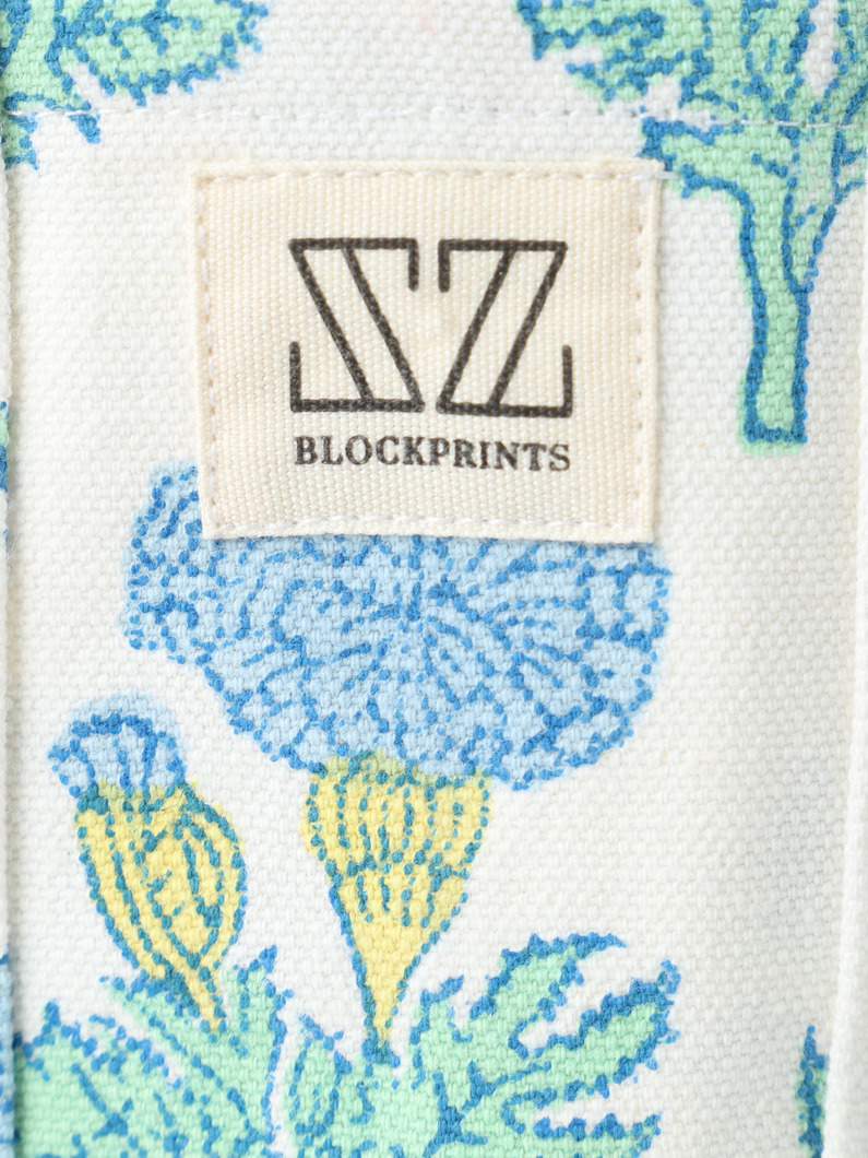 フルール ミニトート 詳細画像 blue 4