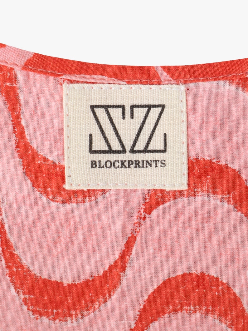 ウェイビープリント ノットバッグ 詳細画像 red 4