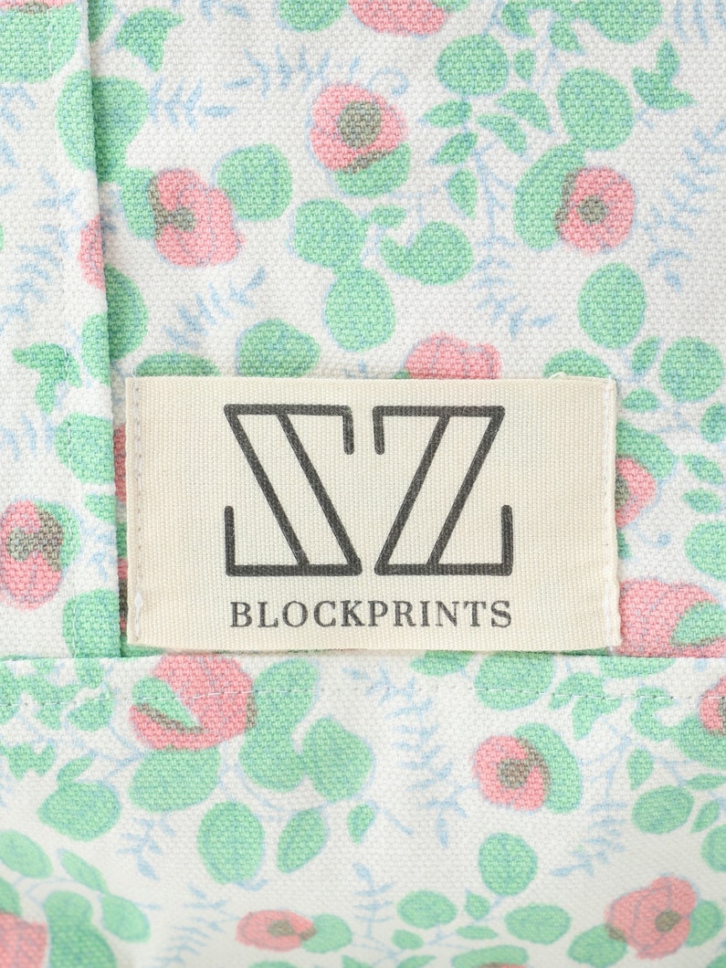 ブルーベリープリント ミディアムトート 詳細画像 light green 4