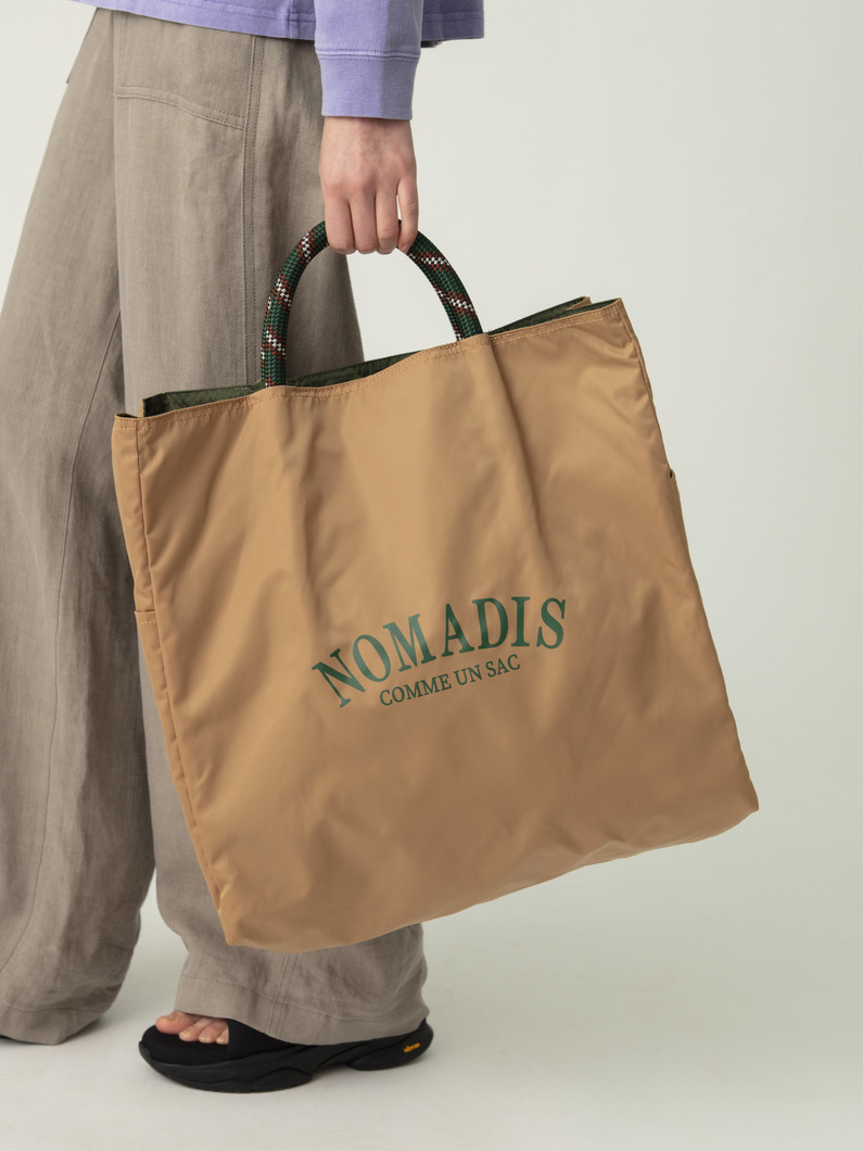 サック 2 16mm トートバッグ（ブラック/ベージュ） 詳細画像 beige 2