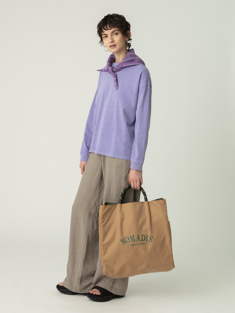 サック 2 16mm トートバッグ（ブラック/ベージュ） 詳細画像 beige 3