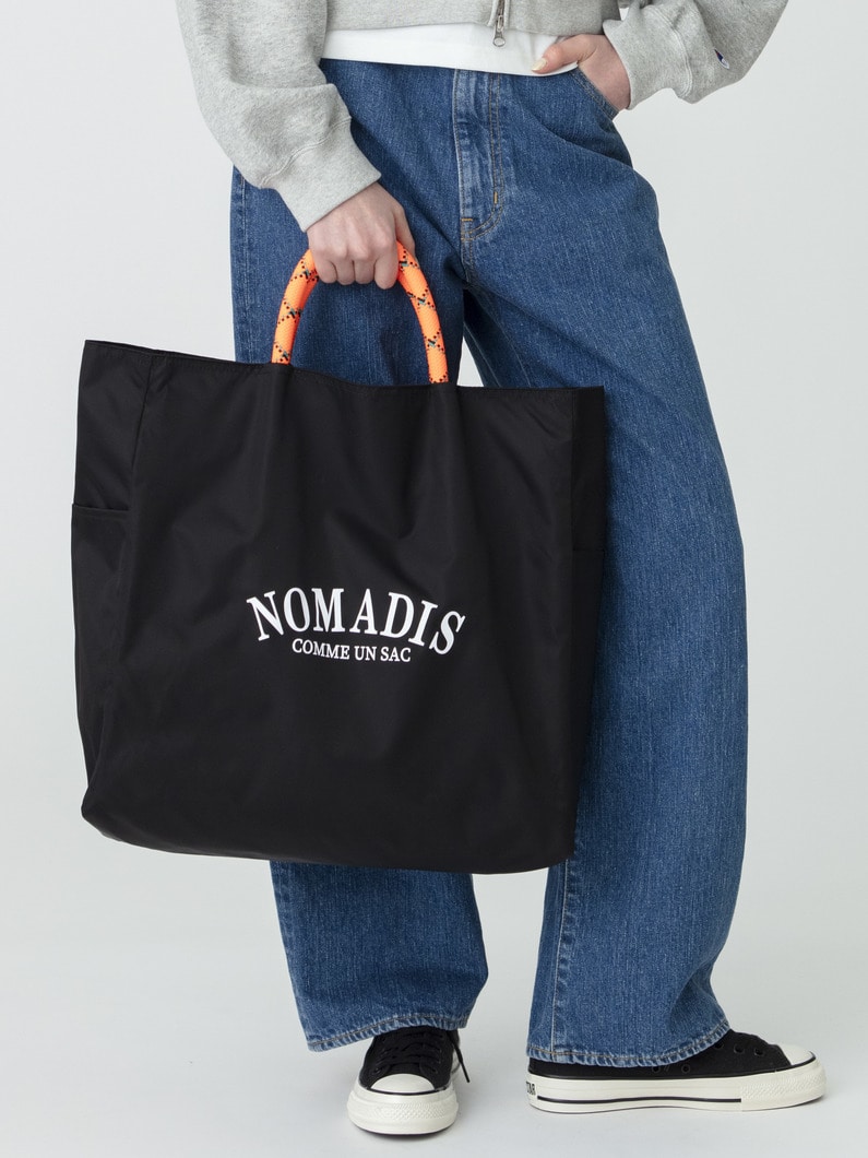 サック 2 16mm トートバッグ（オレンジ/ブラック）（プレオーダー） 詳細画像 black