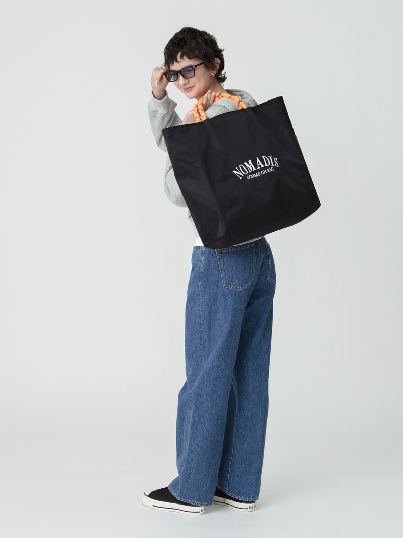 サック 2 16mm トートバッグ（オレンジ/ブラック）（プレオーダー） 詳細画像 black 3