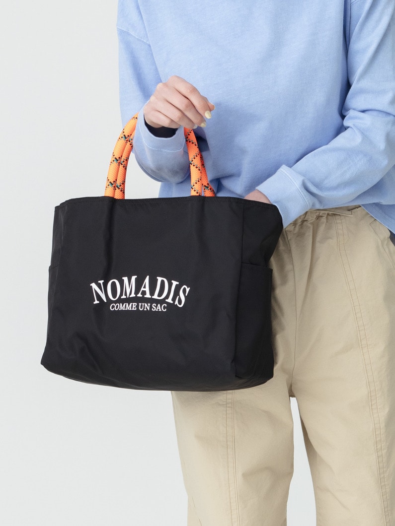 サック 2 ワイド 16mm トートバッグ（ベージュ/ブラック）（プレオーダー） 詳細画像 black