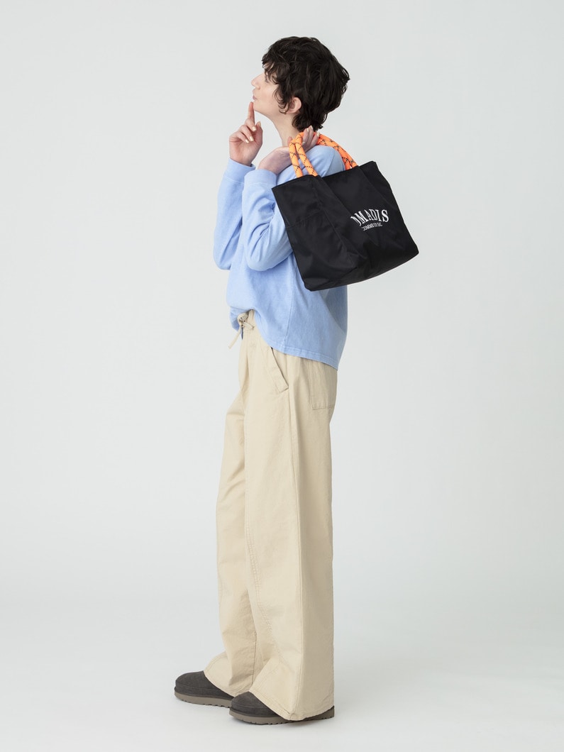 サック 2 ワイド 16mm トートバッグ（ベージュ/ブラック）（プレオーダー） 詳細画像 black 3