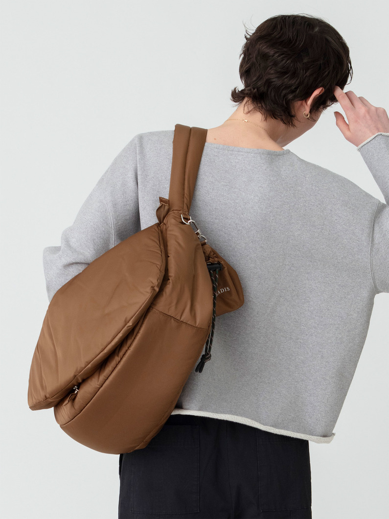 ビッグ ラック ショルダーバッグ（ブラウン）（プレオーダー） 詳細画像 brown 3