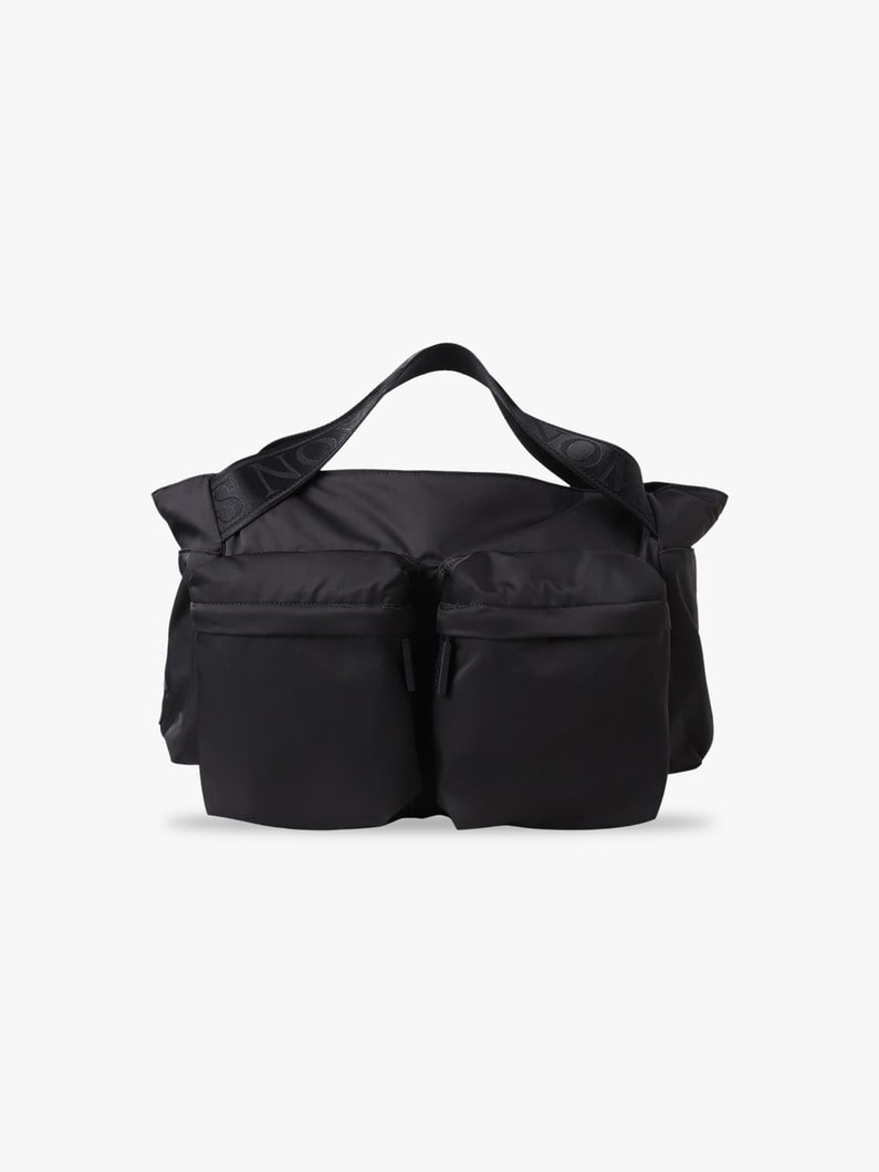 バスク ポケット ショルダーバッグ（ブラック/ブラウン）（プレオーダー） 詳細画像 brown 2