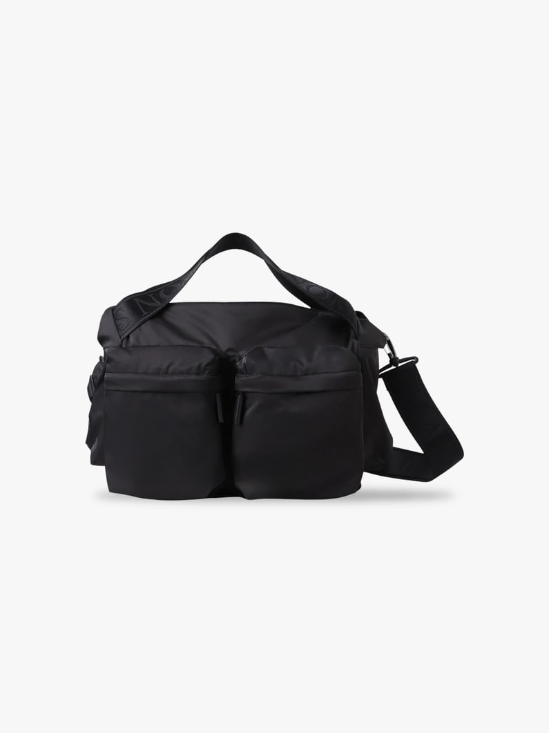 バスク ポケット ショルダーバッグ（ブラック/ブラウン）（プレオーダー） 詳細画像 black 4