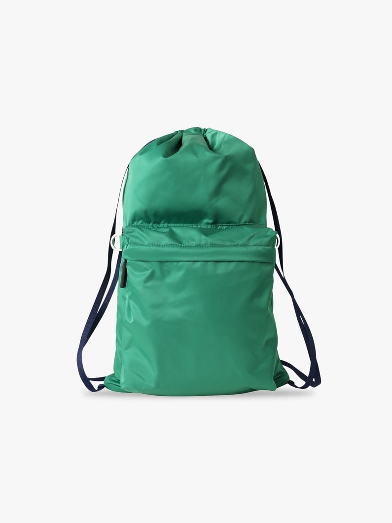 ラット ナップサック（ブラック/グリーン） 詳細画像 green 1