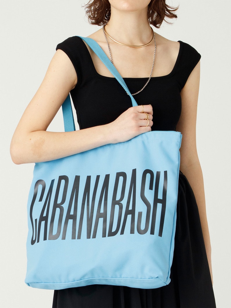 ロゴ ビーチ トートバッグ 詳細画像 light blue 2