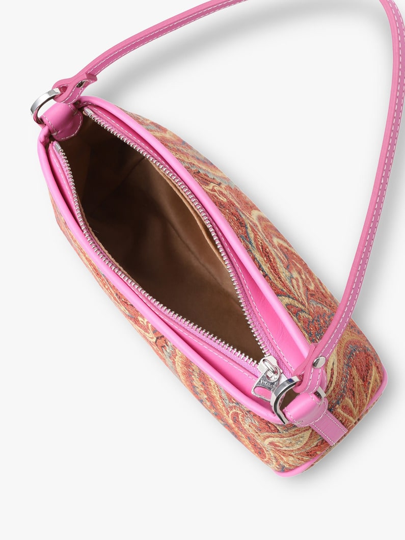 キット ワンハンドル バッグ（オレンジペイズリー） 詳細画像 pink 3