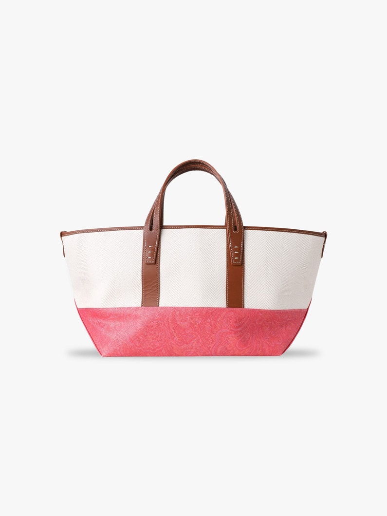 ランド トートバッグ（ピンクペイズリー） 詳細画像 pink 2