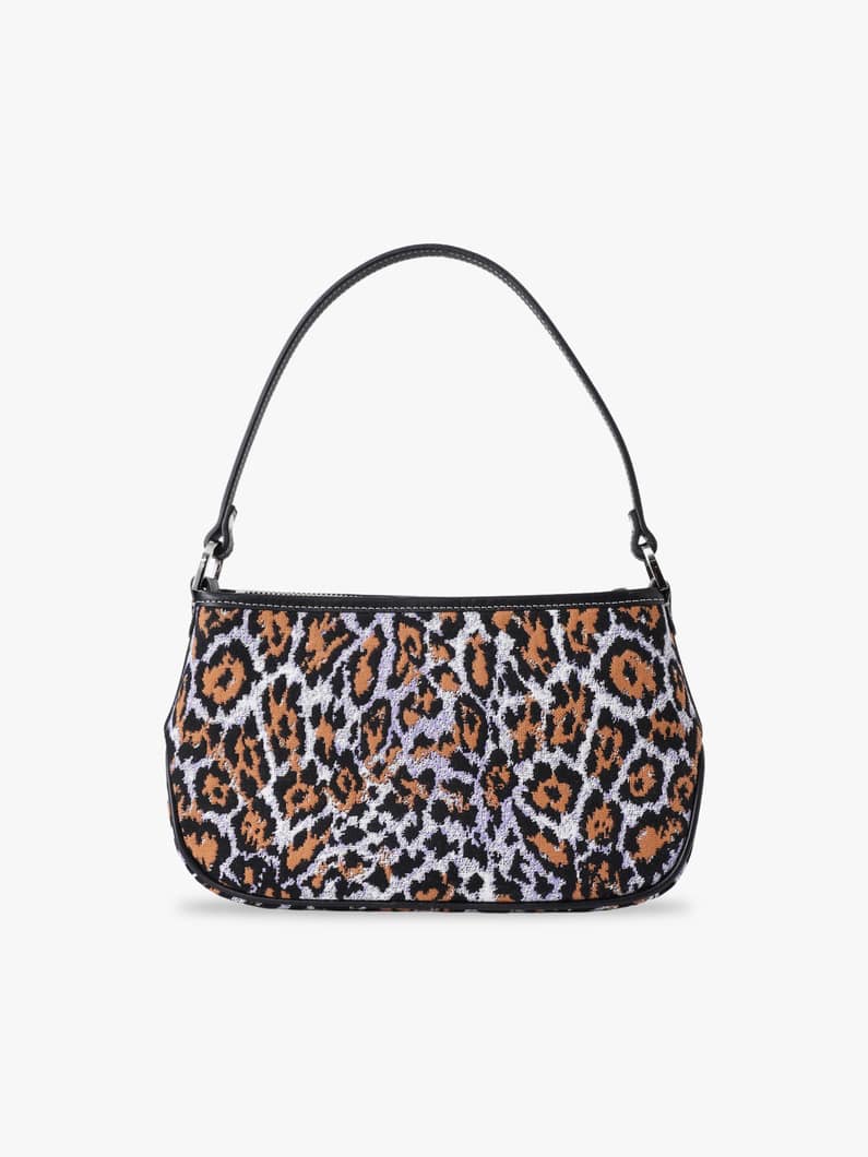 キット ワンハンドル バッグ（ライラックレオパード） 詳細画像 black 1