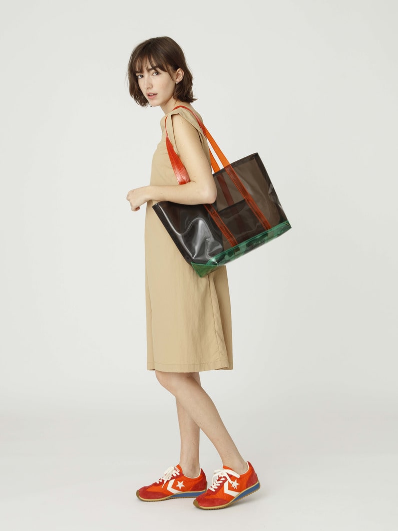 シーサイド トートバッグ（M） 詳細画像 brown 5