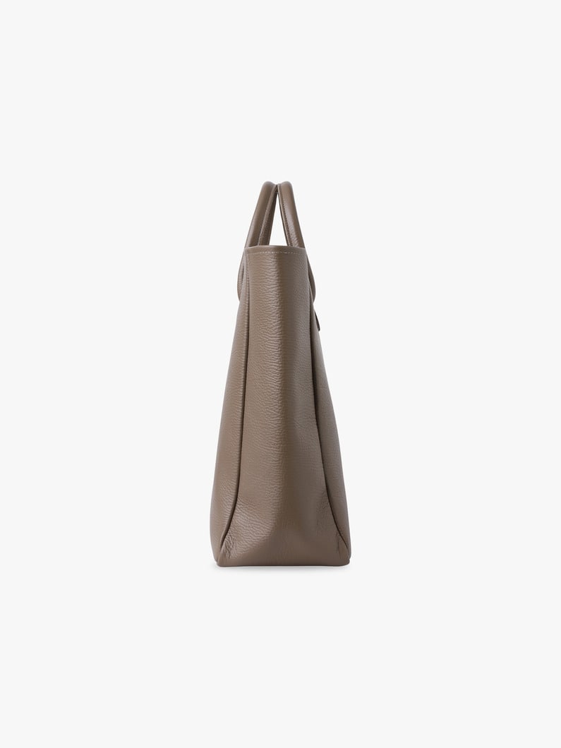 エンボスレザー トートバッグ M （ライトピンク/ダークグレー） 詳細画像 light pink 2