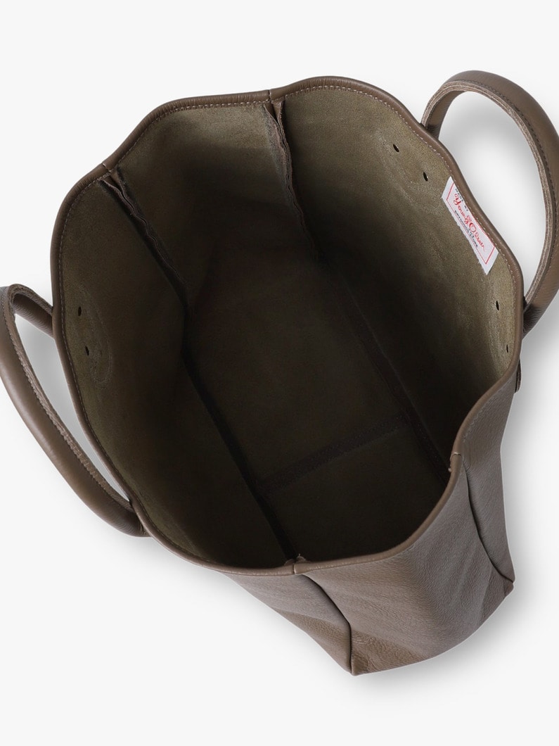 エンボスレザー トートバッグ M （ライトピンク/ダークグレー） 詳細画像 light pink 3