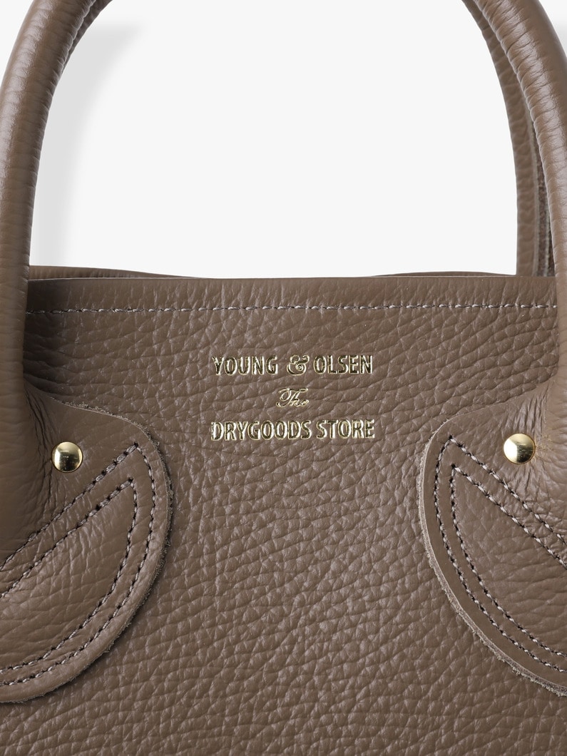 エンボスレザー トートバッグ M （ライトピンク/ダークグレー） 詳細画像 light pink 4