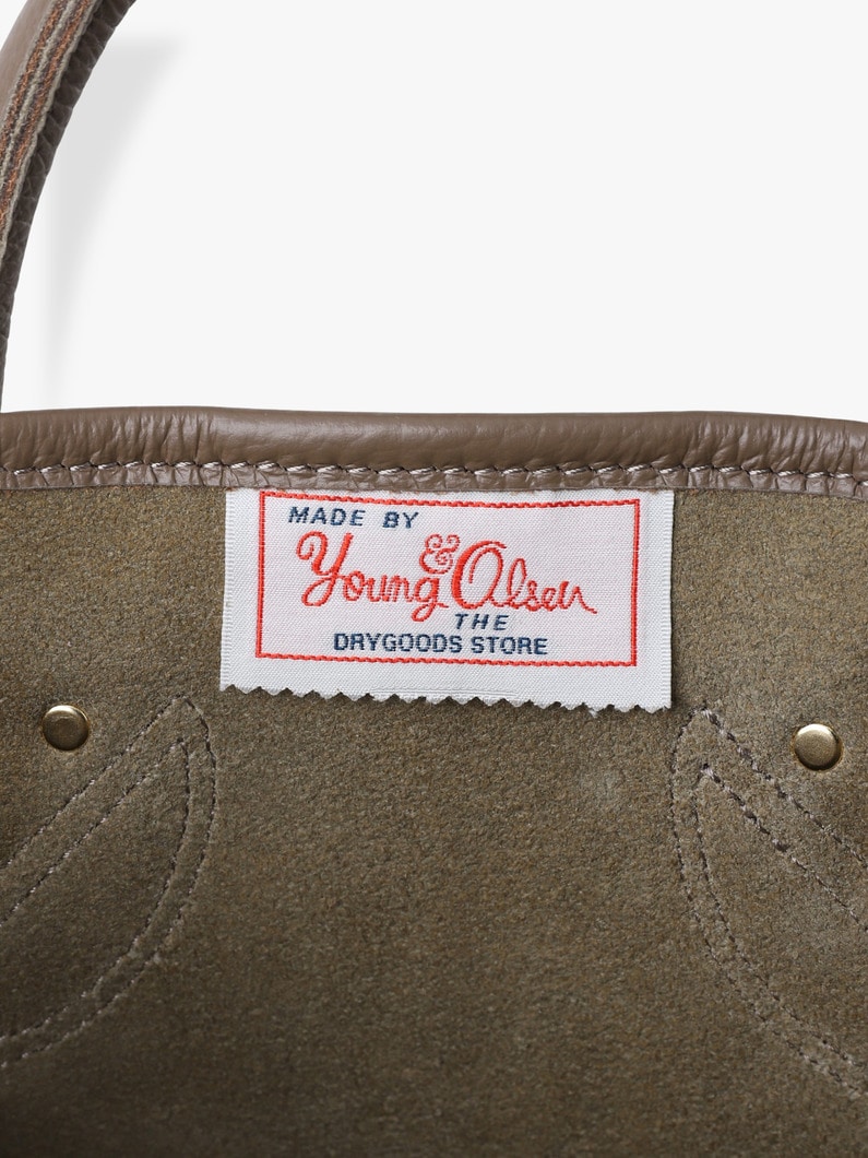 エンボスレザー トートバッグ M （ライトピンク/ダークグレー） 詳細画像 light pink 5