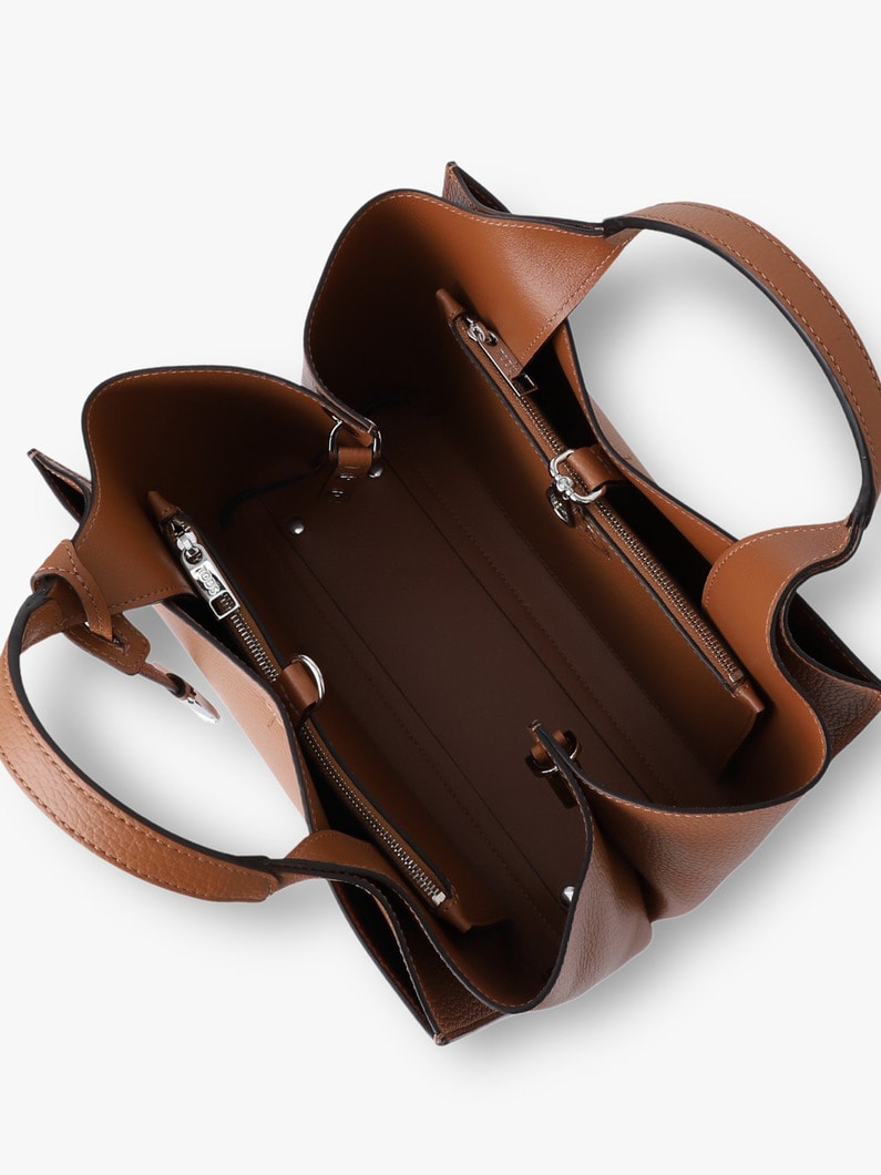 レザー バッグ マイクロ（ブラウン） 詳細画像 brown 5
