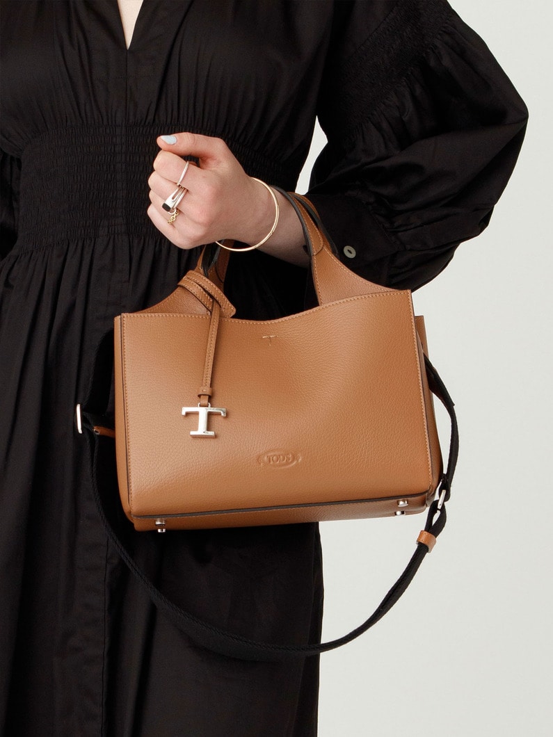 レザー バッグ マイクロ（ブラウン） 詳細画像 brown 2