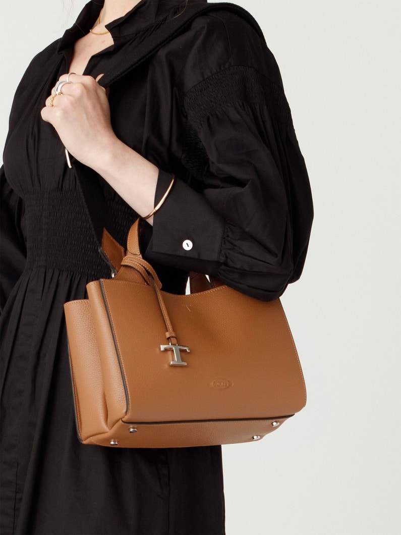 レザー バッグ マイクロ（ブラウン） 詳細画像 brown 3