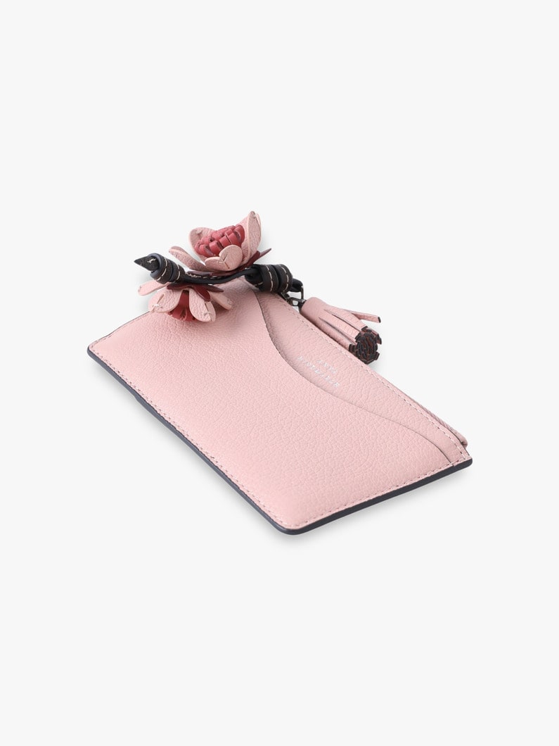 サクラ ジップ カードケース 詳細画像 pink 2