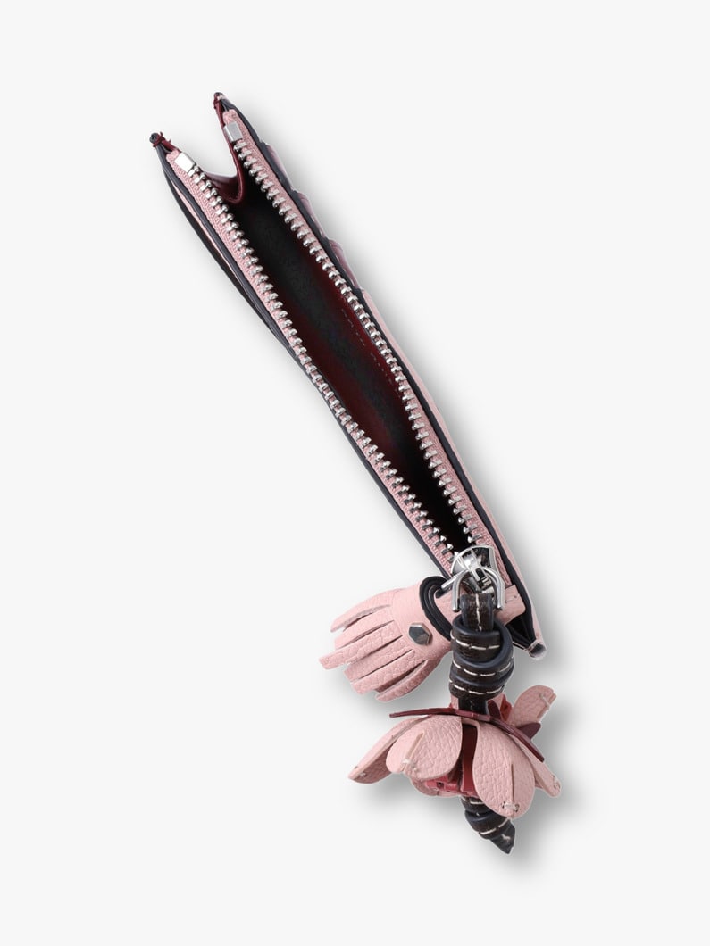 サクラ ジップ カードケース 詳細画像 pink 3