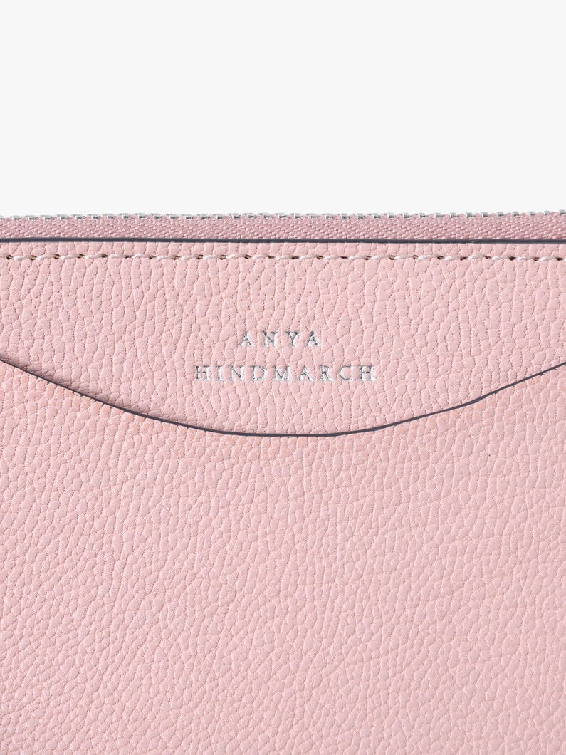 サクラ ダブルジップ ウォレット 詳細画像 pink 5