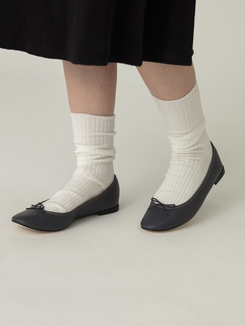 サンドリオン バレエ フラットシューズ（プレオーダー） 詳細画像 charcoal gray 2