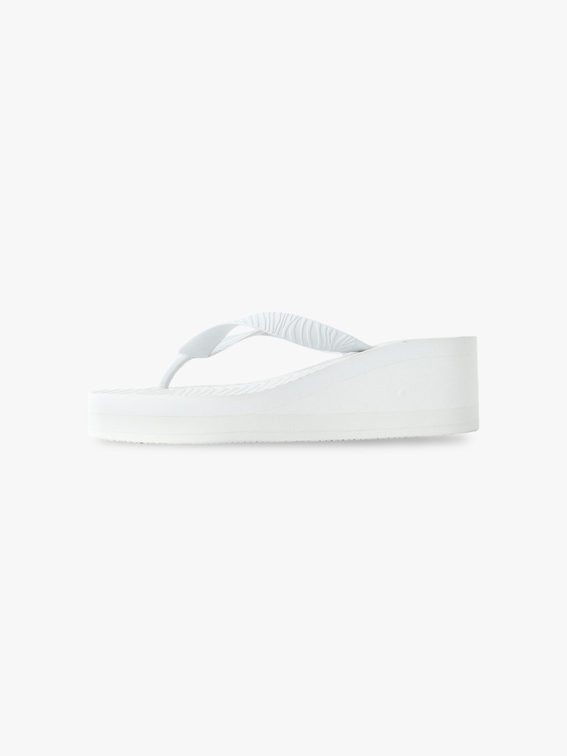 ハイプラットフォーム サンダル（ホワイト） 詳細画像 white 1