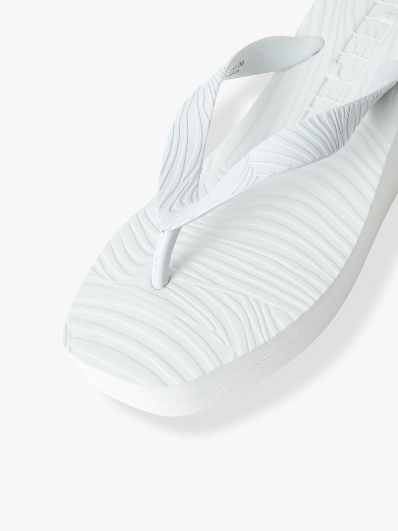 ハイプラットフォーム サンダル（ホワイト） 詳細画像 white 6