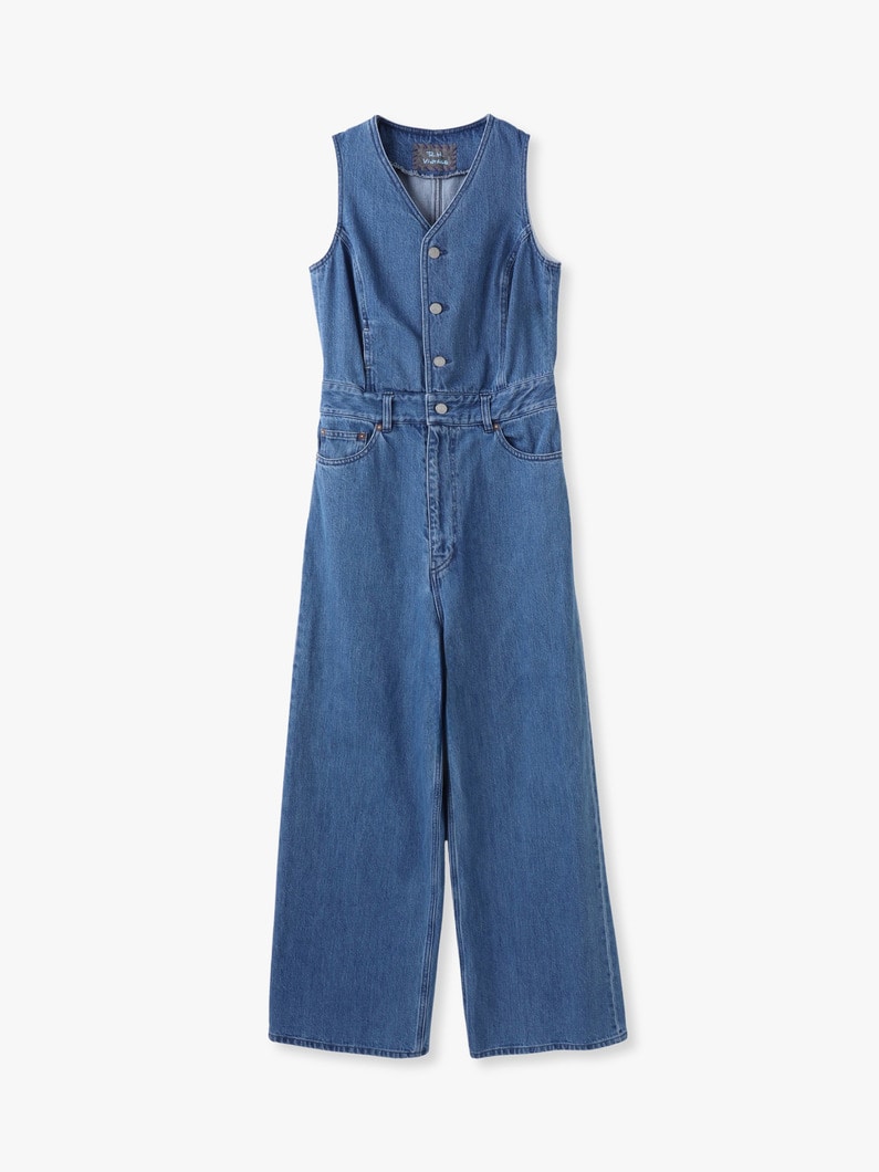 デニム オールインワン 詳細画像 blue 1