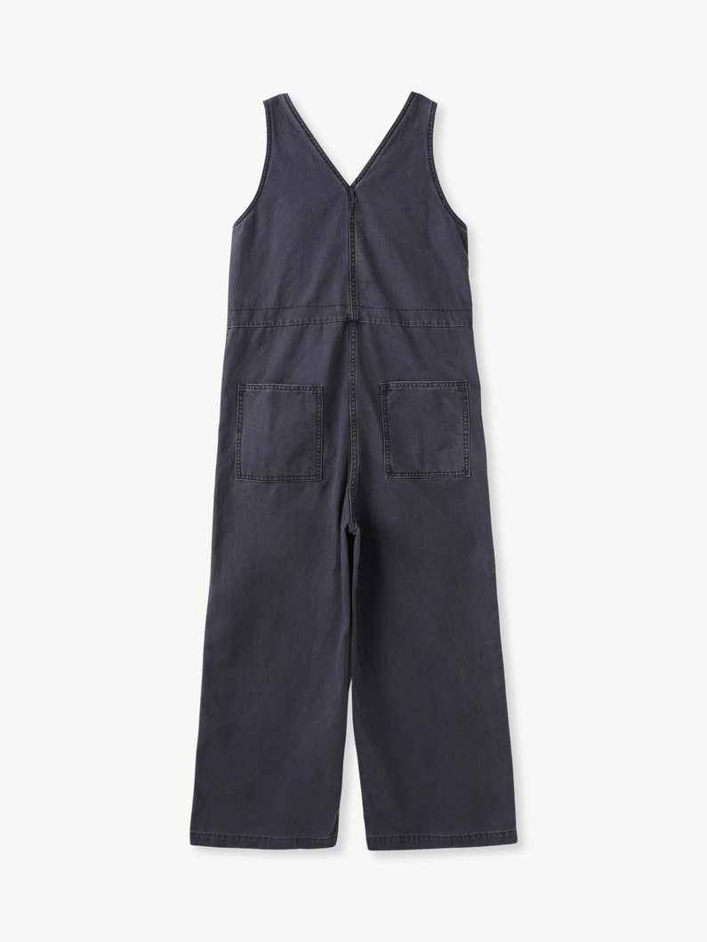 キャンバス オーバーオール 詳細画像 ivory 1