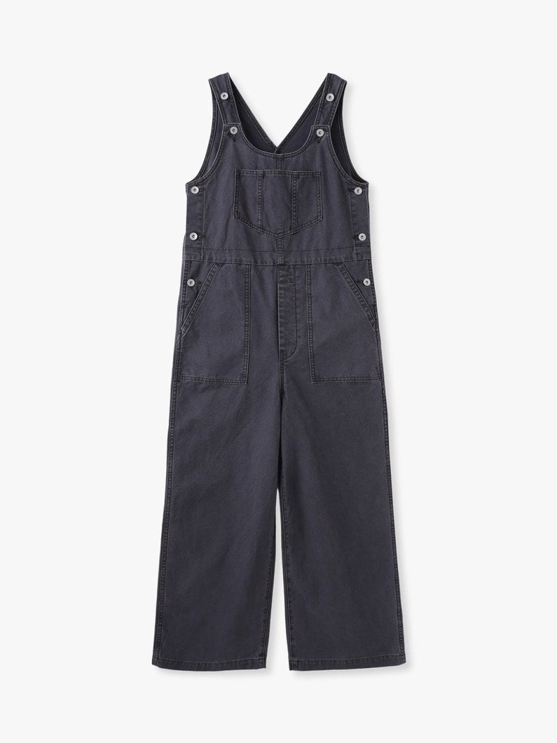 キャンバス オーバーオール 詳細画像 charcoal gray 3