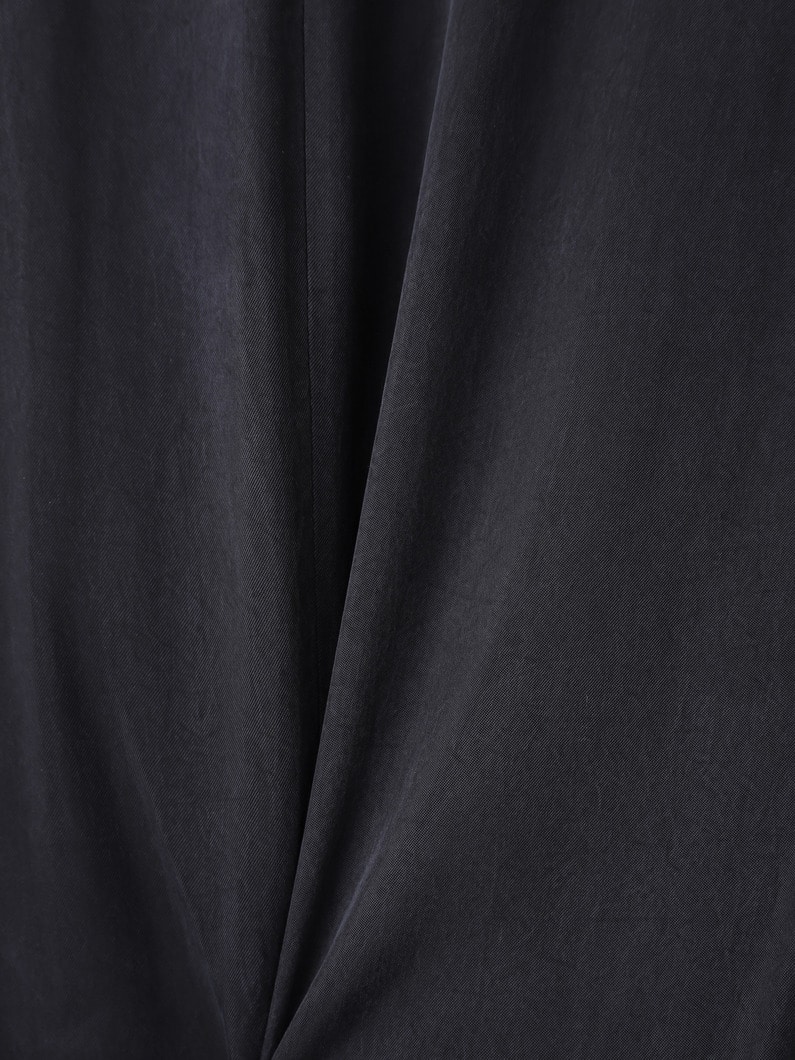 オープンカラー ジャンプスーツ（ブラック/カーキ） 詳細画像 khaki 4