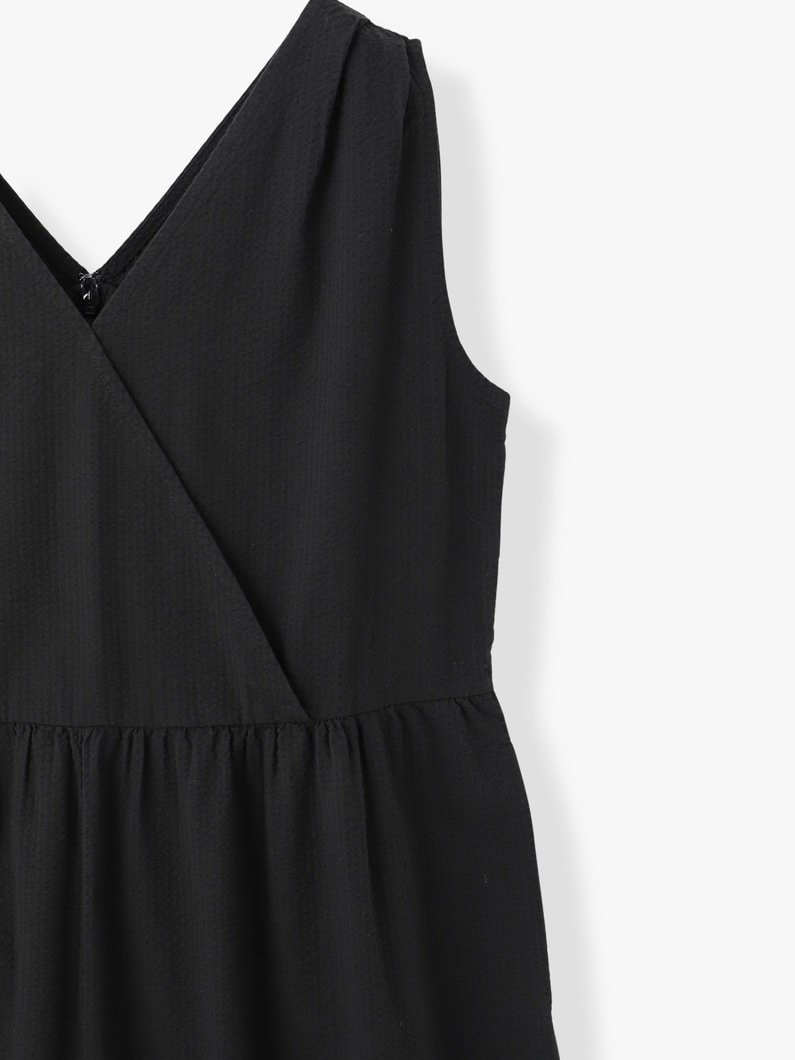 シアサッカー オールインワン（ホワイト/ブルー） 詳細画像 blue 2