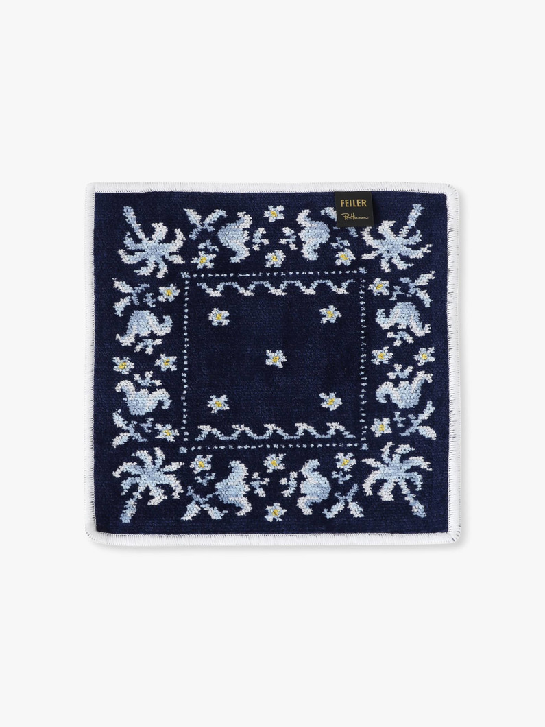 パームツリー バンダナ タオルハンカチ 詳細画像 white 1