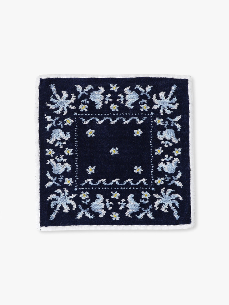 パームツリー バンダナ タオルハンカチ 詳細画像 white 2