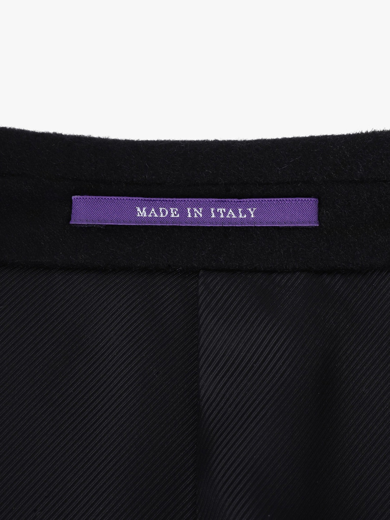 シングル チェスターフィールドコート 詳細画像 black 3