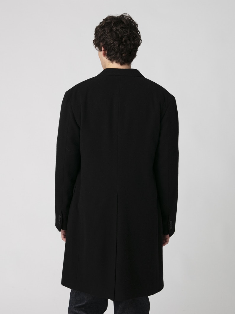 シングル チェスターフィールドコート 詳細画像 black 2