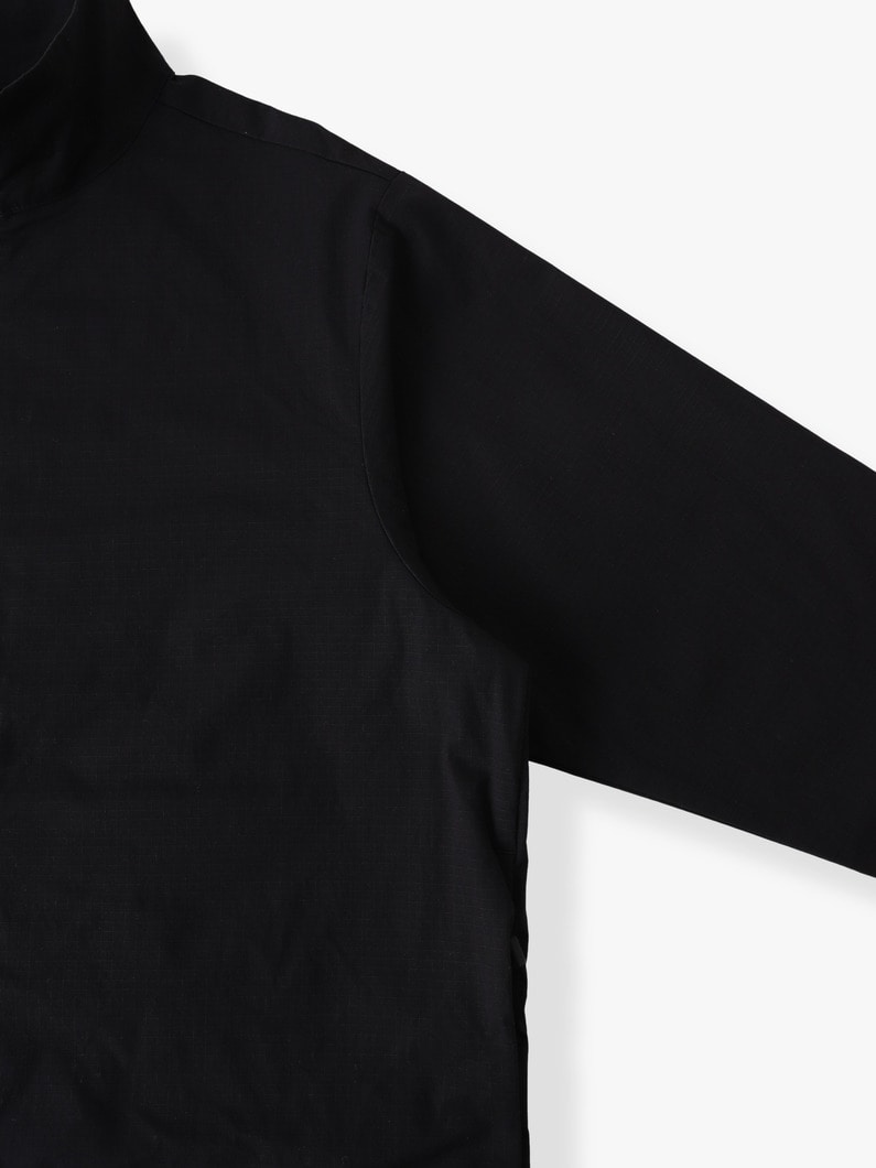 コットンコーデュラナイロン トラックジャケット 詳細画像 black 2