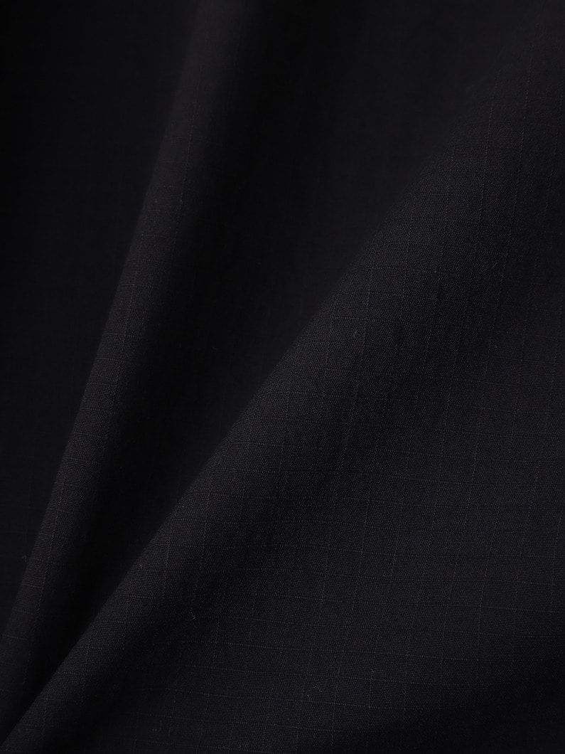 コットンコーデュラナイロン トラックジャケット 詳細画像 black 5
