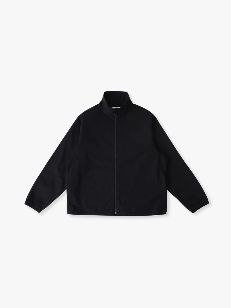 コットンコーデュラナイロン トラックジャケット 詳細画像 black 3
