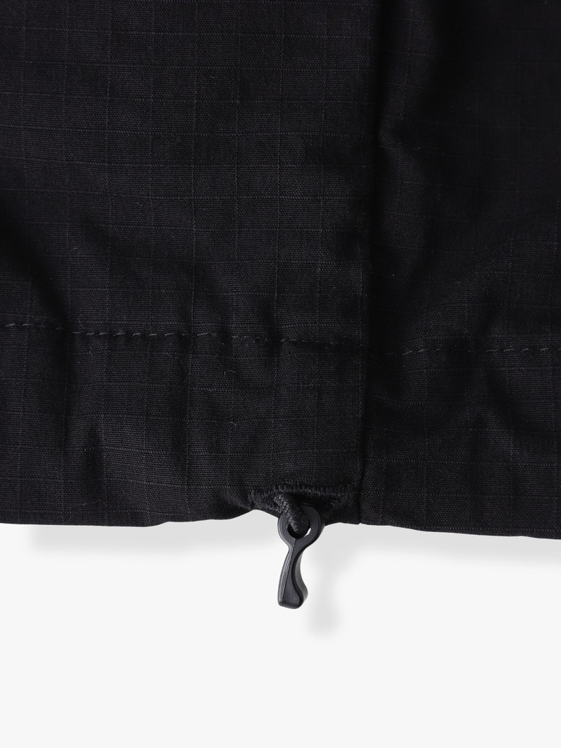 コットンコーデュラナイロン コーチジャケット 詳細画像 black 4